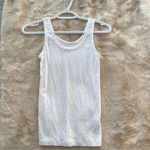 White aerie ribbed tank